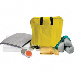 Brady SPC Sorbents - 11.5 Gal Capacity Oil Only & Universal Spill Kit - 11.5 Gal Polyethylene Bag - Benchmark Tooling