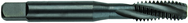 9/16-12 Dia. - GH3 - 4 FL - Premium HSS - Black Oxide Semi Bottoming Spiral FL Tap - Benchmark Tooling