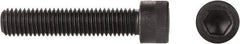 Made in USA - 5/8-11 UNC Hex Socket Drive, Socket Cap Screw - Alloy Steel, Black Oxide Finish, Fully Threaded, 4" Length Under Head - Benchmark Tooling