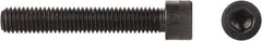 Made in USA - 3/8-24 Thread Hex Socket Drive, Socket Cap Screw - Grade ASTM A574 Alloy Steel, Black Oxide Finish, Fully Threaded, 3" Length Under Head - Benchmark Tooling