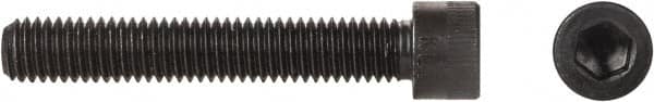 Made in USA - 1/2-13 UNC Hex Socket Drive, Socket Cap Screw - Alloy Steel, Black Oxide Finish, Fully Threaded, 2-1/2" Length Under Head - Benchmark Tooling