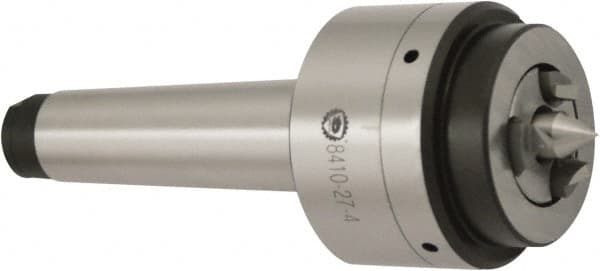 Bison - 4MT Mount, 2.25 to 1.97" Clamping Diam, Centered Pin Face Driver - 1.181" Min Turning Diam, Hydraulic Face Driver Actuation - Benchmark Tooling