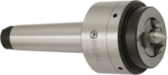 Bison - 5MT Mount, 1.18 to 3.94" Clamping Diam, Centered Pin Face Driver - 1.653" Min Turning Diam, Hydraulic Face Driver Actuation - Benchmark Tooling