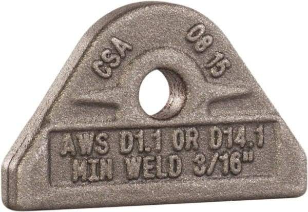 Mag-Mate - 3/8" ID, 1,000 Lb Capacity Pad Eye - Carbon Steel - Benchmark Tooling