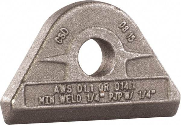 Mag-Mate - 43/64" ID, 4,000 Lb Capacity Pad Eye - Carbon Steel - Benchmark Tooling