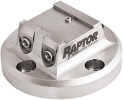 Raptor Workholding - 1-1/2" Jaw Width, 2" High Dovetail Vise - For Use with 4 & 5 Axis Workholding Systems - Benchmark Tooling