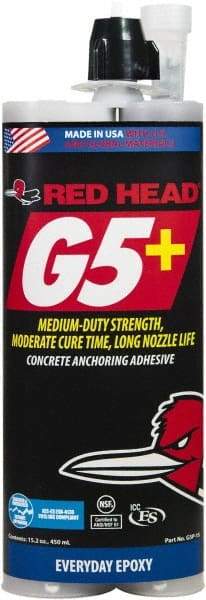 Red Head - Anchoring Adhesives Adhesive Material: Epoxy Volume (fl. oz.): 15.00 - Benchmark Tooling