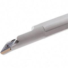 Iscar - SVAC, Left Hand Cut, 91° Lead Angle, 20mm Shank Height x 20mm Shank Width, Neutral Rake Indexable Turning Toolholder - 125mm OAL, VCGT 133 Insert Compatibility, Series Isoturn - Benchmark Tooling