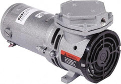 Gast - Diaphragm-Type Vacuum Pumps Horsepower: 1/8 Cubic Feet per Minute: 0.70 - Benchmark Tooling