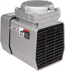 Gast - Diaphragm-Type Vacuum Pumps Horsepower: 1/8 Cubic Feet per Minute: 1.60 - Benchmark Tooling