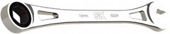 SK - 16mm 6 Point Combination Wrench - 10.38" OAL, Steel, Full Polish Finish - Benchmark Tooling