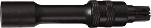 SK - 3/8" Drive Impact Locking Socket Extension - 6" OAL, Black Finish - Benchmark Tooling