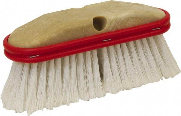 O-Cedar - 8" OAL, Vehicle Window Wash Brush - Gray PVC Bristles, 2-1/2" Trim Length - Benchmark Tooling