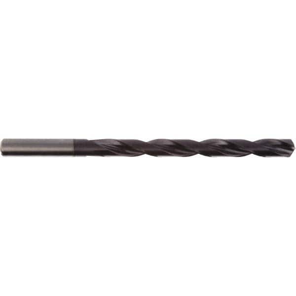 DORMER - 14.68mm 140° Spiral Flute Solid Carbide Taper Length Drill Bit - Benchmark Tooling