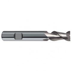 14mm Dia. - 83mm OAL - 45° Helix Bright Carbide End Mill - 2 FL - Benchmark Tooling