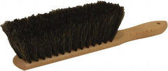 O-Cedar - 13" OAL, Horsehair Counter Brush - 2-1/2" Bristle Length, 8" Long x 2-1/2" Wide Head, Wood Handle, Gray - Benchmark Tooling