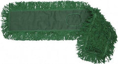 O-Cedar - 36" Long x 5" Wide Cotton Dust Mop Head - Slip-On/Slip-Through Backing, Launderable - Benchmark Tooling