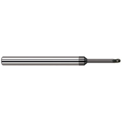 Harvey Tool - Ball End Mills; Mill Diameter (Inch): 3/16 ; Mill Diameter (Decimal Inch): 0.1875 ; Number of Flutes: 3 ; Length of Cut (Inch): 9/32 ; Length of Cut (Decimal Inch): 0.2810 ; Material: Solid Carbide - Exact Industrial Supply