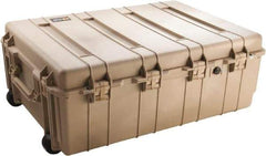 Pelican Products, Inc. - 27-1/8" Wide x 14-3/8" High, Shipping/Travel Case - Tan, Polypropylene - Benchmark Tooling