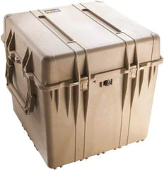 Pelican Products, Inc. - 26-1/2" Wide x 25-1/4" High, Cube Case - Tan, Polypropylene - Benchmark Tooling