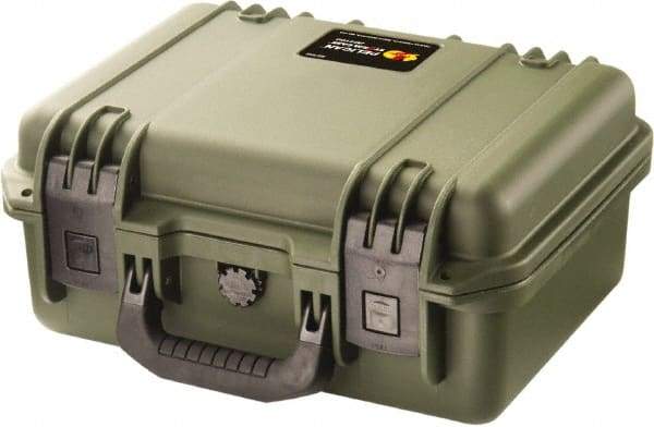 Pelican Products, Inc. - 11-13/32" Wide x 6-1/2" High, Clamshell Hard Case - Olive, HPX High Performance Resin - Benchmark Tooling