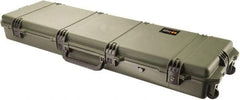 Pelican Products, Inc. - 16-1/2" Wide x 6-45/64" High, Long Gun Case - Olive, HPX High Performance Resin - Benchmark Tooling