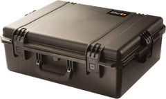 Pelican Products, Inc. - 19-45/64" Wide x 8-39/64" High, Clamshell Hard Case - Black, HPX High Performance Resin - Benchmark Tooling