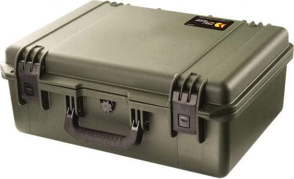 Pelican Products, Inc. - 16" Wide x 8-19/64" High, Clamshell Hard Case - Olive, HPX High Performance Resin - Benchmark Tooling