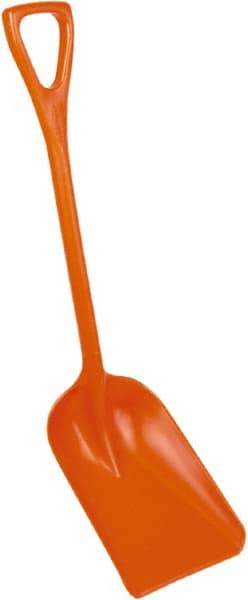 Remco - 14-1/2" High Square Plastic Shovel - 24-5/8" Long D-Grip Handle - Benchmark Tooling