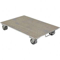 Vestil - 2,800 Lb Capacity Aluminum Dolly - 36" Long x 24" Wide - Benchmark Tooling