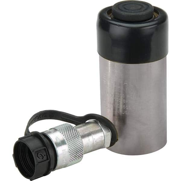 Enerpac - Compact Hydraulic Cylinders Type: Single Acting Mounting Style: Base Mounting Holes - Benchmark Tooling