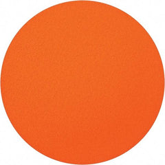 Norton - 20" Diam, 60 Grit Ceramic Adhesive PSA Disc - Coarse Grade, Orange, Y Weighted Backing, Flexible - Benchmark Tooling