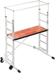 Hailo - Upper 6 Ft. Section Narrow Span Scaffolding - 5 Ft. Long, 330 Lbs. per Sq. Ft. Duty Rating - Benchmark Tooling