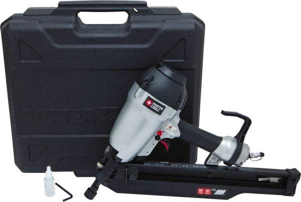 Porter-Cable - 2 to 3-1/2" Nail Length, 0.113 to 0.131" Nail Diam, Framing Air Nailer - 70 to 120 psi - Benchmark Tooling