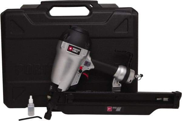 Porter-Cable - 2 to 3-1/2" Nail Length, 0.113 to 0.148" Nail Diam, Framing Air Nailer - 70 to 120 psi - Benchmark Tooling