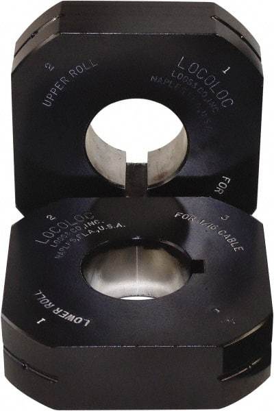 Loos & Co. - 1/16" Ball Terminal Roll Die - Metal/Black - Benchmark Tooling