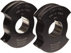 Loos & Co. - 5/16" Straight Shank Terminal Roll Crimping Die - Metal/Black - Benchmark Tooling