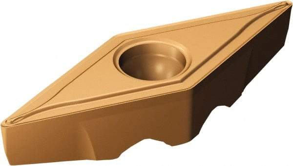 Sandvik Coromant - TRVB1312 F Grade 1125 Carbide Turning Insert - TiAlN/AlCr2O3 Finish, 35° Triangle, 13mm Inscr Circle, 12mm Thick, 3/64" Corner Radius - Benchmark Tooling