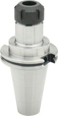 Parlec - 1mm to 16mm Capacity, 6" Projection, CAT50 Taper Shank, ER25 Collet Chuck - 10" OAL - Exact Industrial Supply