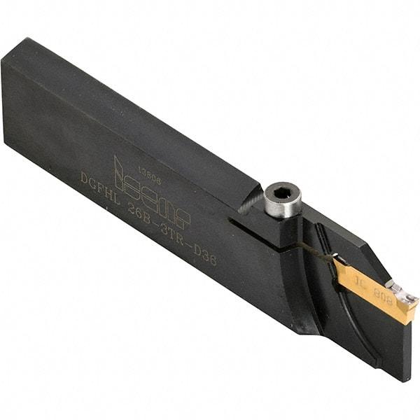 Iscar - 3.54 to 4.52mm Groove Width, Right Hand Cut, SGFH Indexable Grooving Blade - GFN-A, GFN-C, GFN-J, GFN-M, GFN-W, GFR/L-C, GFR/L-J, GFR/L-W Insert Style, Series Self-Grip - Benchmark Tooling
