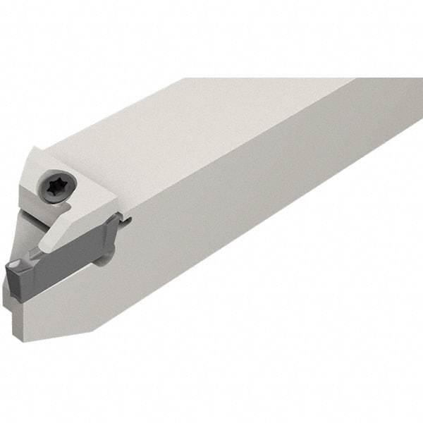 Iscar - External Thread, 1.9mm Min Groove Width, 85mm OAL, Right Hand Indexable Grooving Cutoff Toolholder - 12mm Shank Height x 12mm Shank Width, DG.. Insert Style, DGT Toolholder Style, Series Do-Grip - Benchmark Tooling