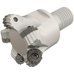 Iscar - 0.984" Cutting Diam, Modular Connection Indexable Copy End Mill - 3 Inserts, RCMT/RCCT-MO, RCMT/RCMW/RCCW-FW, RCMW/RCCW-MO Insert, ERW-M Toolholder, Through Coolant - Benchmark Tooling
