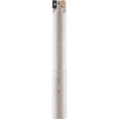 Iscar - 1-1/2" Cut Diam, 0.708" Max Depth of Cut, 1-1/4" Shank Diam, 6-1/2" OAL, Indexable Square Shoulder End Mill - P290 AC.T 1806.. Inserts, Weldon Shank, 0° Lead Angle, Through Coolant, Series MillShred - Benchmark Tooling