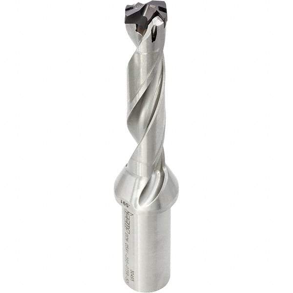 Iscar - 1.102 to 1.138" Diam, 5xD, 5.51" Max Depth, 1-1/2" Shank Diam, 9.96" OAL, Replaceable Tip Drill - ICK, ICM, ICP Insert, 28 Seat Size, DCN Toolholder, Series SumoCham - Benchmark Tooling