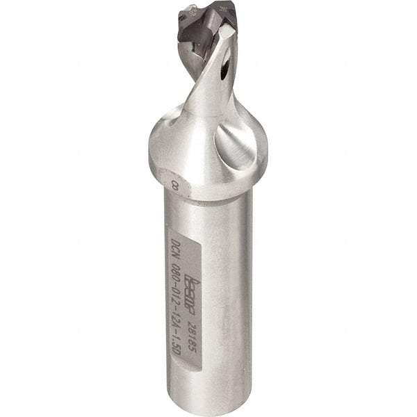 Iscar - 0.275" to 0.291" Diam, 3xD, 0.82" Max Depth, 1/2" Shank Diam, 3.17" OAL, Replaceable-Tip Drill - FCP, ICK, ICK-2M, ICM, ICN, ICP, iCP-2M Insert, 7 Seat Size, 53241758 Toolholder, Series SumoCham - Benchmark Tooling