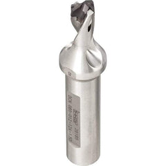 Iscar - 0.335" to 0.35" Diam, 1.5xD, 1/2" Max Depth, 1/2" Shank Diam, 2.87" OAL, Replaceable-Tip Drill - FCP, HCP-IQ, ICK, ICK-2M, ICM, ICP, iCP-2M Insert, 68675453 Toolholder, Series SumoCham - Benchmark Tooling