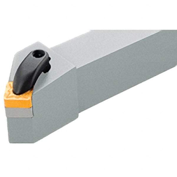 Iscar - DSSN, Right Hand Cut, 45° Lead Angle, 32mm Shank Height x 32mm Shank Width, Negative Rake Indexable Turning Toolholder - 170mm OAL, SNMG Insert Compatibility, Series Isoturn - Benchmark Tooling