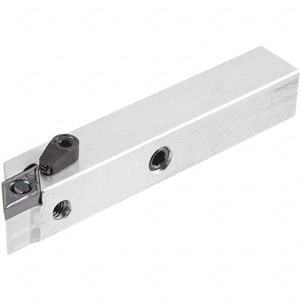 Iscar - PVAC, Right Hand Cut, 90° Lead Angle, 12mm Shank Height x 12mm Shank Width, Neutral Rake Indexable Turning Toolholder - 150mm OAL, VC..1103 Insert Compatibility, Series Isoturn - Benchmark Tooling