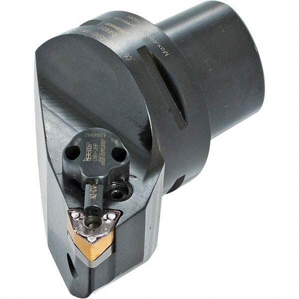 Iscar - Left Hand Cut, Size C6, WNMX Insert Compatiblity, External Modular Turning & Profiling Cutting Unit Head - 45mm Ctr to Cutting Edge, 65mm Head Length, Series Isoturn - Benchmark Tooling