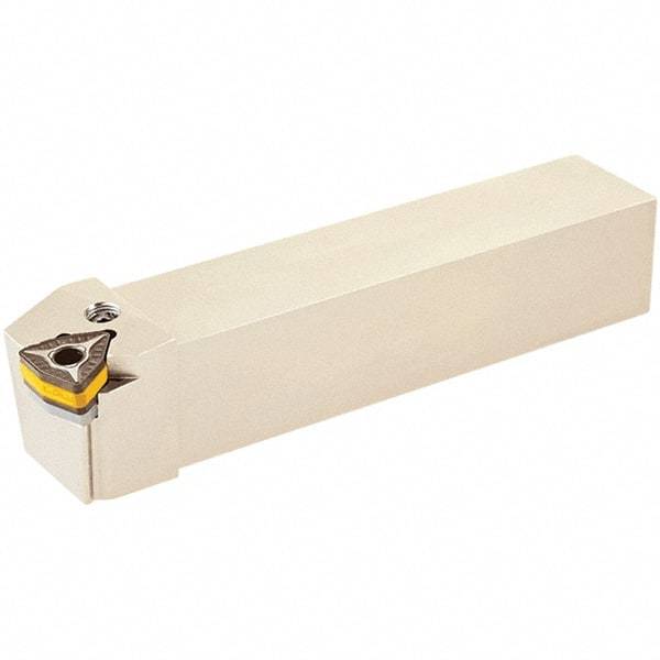 Iscar - PWLO, Right Hand Cut, 95° Lead Angle, 32mm Shank Height x 32mm Shank Width, Negative Rake Indexable Turning Toolholder - 170mm OAL, WOMG Insert Compatibility, Series DoveIQTurn, FeedTurn - Benchmark Tooling